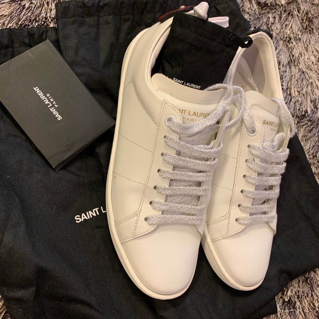 Saint Laurent Court Classical Sl/01 Lip Sneakers
